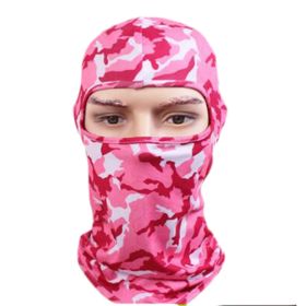 Sunscreen Camo Bandanas Scarf Face Mask Wind-Resistant Outdoor Headwrap-A08