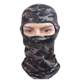 Sunscreen Camo Bandanas Scarf Face Mask Wind-Resistant Outdoor Headwrap-A09