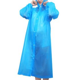 5 Pcs Disposable Plastic Camping Raincoat Travel Rainwear Emergency Waterproof