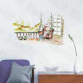 Garden Date - Large Wall Decals Stickers Appliques Home Decor