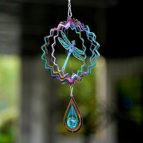 15cm Colorful Lucky Tree Wind Chimes (Option: M-15CM Diameter)